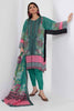 Khaadi Mid Summer Lawn Collection 2018 – A18302 Green 3Pc