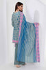 Khaadi Mid Summer Lawn Collection 2018 – A18307 Blue 3Pc
