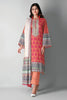 Khaadi Printed 3 Piece Lawn Suit – A210508 Orange