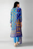 Khaadi Printed 3 Piece · Full Suit – A210541 Blue