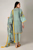 Khaadi Spring Collection 2021 – 3PC Suit · Printed Suit · A21103 Green