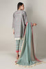 Khaadi Spring Collection 2021 – 3PC Suit · Printed Suit · A21121 Blue