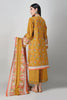 Khaadi Spring Collection 2021 – 3PC Suit · Printed Suit · A21122 Yellow