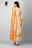 Khaadi Printed 3 Piece Suit · Full Suit – A21280 Cream