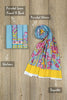 Khaadi Mid-Summer Vibes Lawn Collection 2018 – AF18301 Blue 3Pc