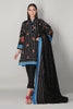 Khaadi Printed 3 Piece Khaddar Suit – AK20419 Black