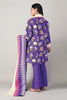 Khaadi Printed 3 Piece Khaddar Suit – AK20420 Purple