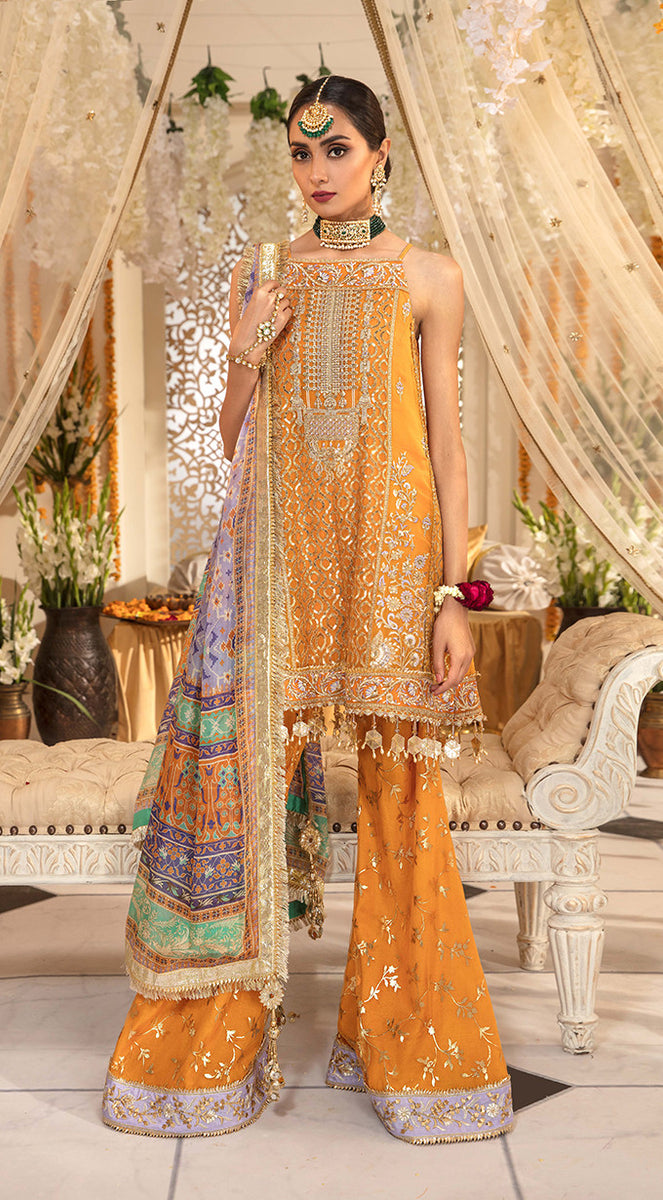 Anaya by Kiran Chaudhry X Kamiar Rokni Mehendi Collection 2019 – Amber ...