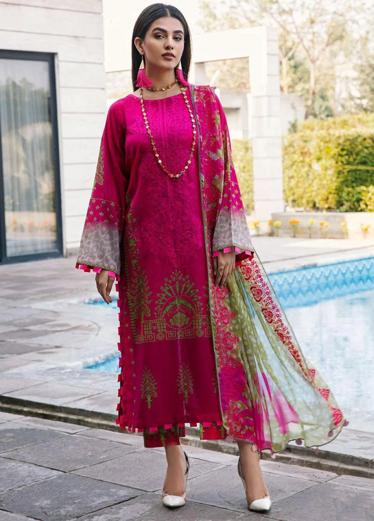 Charizma Aniiq Embroidered Lawn Suit – AN-014