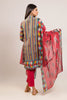 Khaadi The Tale of Spring Lawn Collection 2019 – AR19118 Red 3Pc