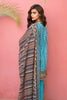 Khaadi Tropical Escape Lawn Collection 2018 – B18115 Blue 3Pc