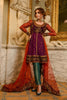 MARIA.B MBROIDERED Wedding Edition – Plum & Maroon (BD-1205)