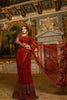 MARIA.B MBROIDERED Wedding Edition 2017 – Maroon (BD-1209)