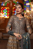 MARIA.B MBROIDERED Heritage Eid Collection 2019 – Metalic Brown & Teal (BD-1702)