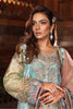 MARIA.B MBROIDERED Heritage Eid Collection 2019 – Powder Blue & Coral (BD-1705)