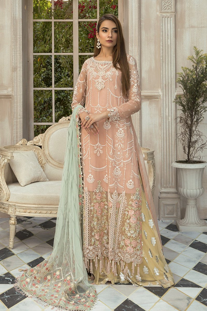 MARIA.B MBROIDERED Eid Collection  – Pink (BD-1907)