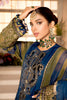 MARIA.B MBROIDERED Eid Collection 2021 – Blue Olive green with deep Coral Pink (BD-2104)