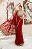 MARIA.B MBROIDERED Eid Collection 2021 – Deep red and Beige (BD-2107)