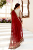 MARIA.B MBROIDERED Eid Collection 2021 – Deep red and Beige (BD-2107)