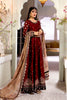 MARIA.B Mbroidered Heritage Edition ’21 – Maroon and Salmon pink (BD-2204)
