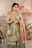 MARIA.B Mbroidered Heritage Edition ’21 – Pistachio Green and Salmon pink (BD-2205)