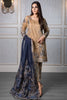 MARIA.B MBROIDERED Wedding Edition 2017 – Gold & Navy (BD-1208)