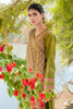 Gul Ahmed Summer Basic Lawn 2021 · 2PC Unstitched Gold & Lacquer Printed Shirt With Gold Printed Trouser TL-299