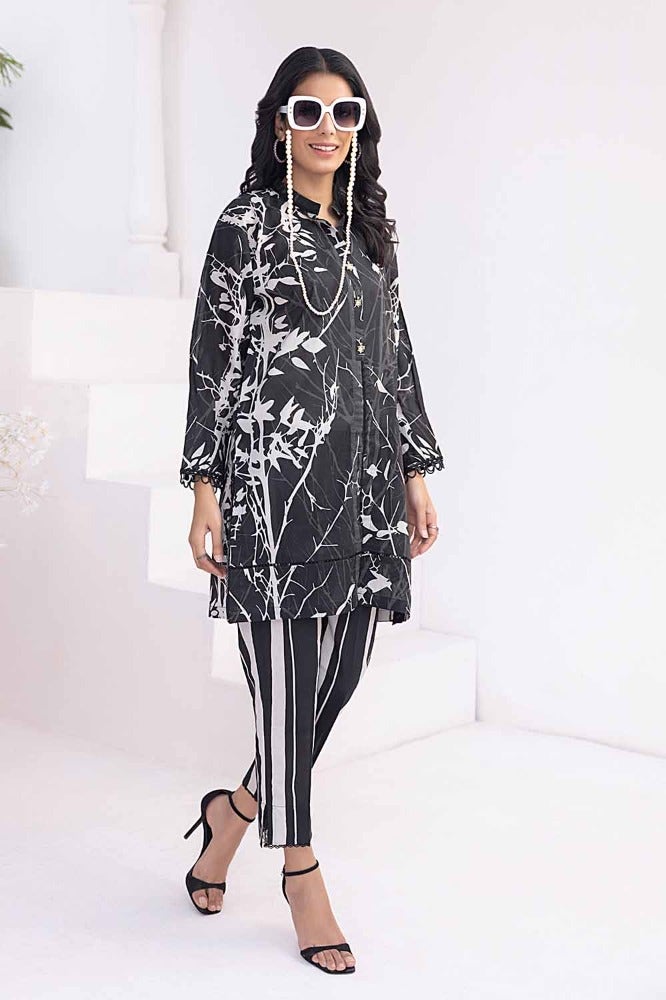 Gul Ahmed Summer Essential 2024 – 2PC Printed Lawn Suit BT-42001
