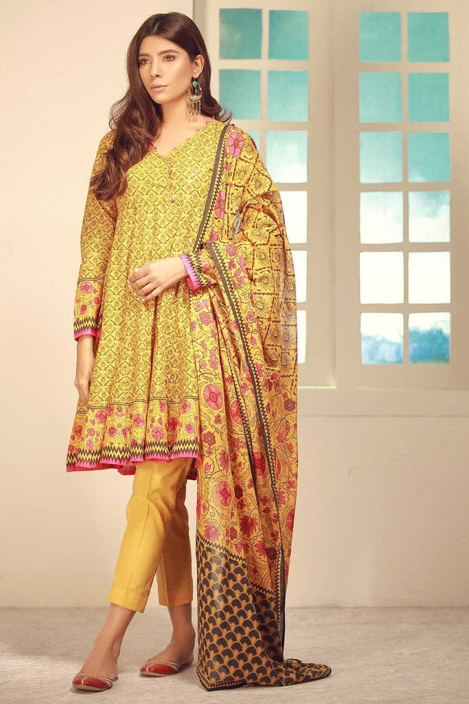 Khaadi Winter Tales Vol-2 – CA17702-Mustard-3Pc