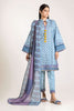 Khaadi Winter Vibe Collection 2019 – CA19503 Blue 3Pc