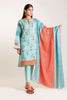 Khaadi Winter Vibe Collection 2019 – CB19505 Blue 3Pc