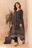 Gul Ahmed Monochrome Black & White – 3PC Unstitched Printed Lawn Suit B-32040
