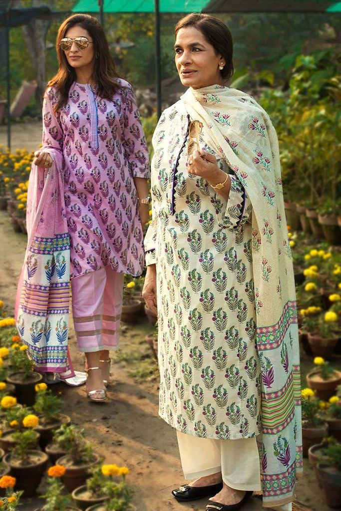 Gul Ahmed Summer Essential Collection 2018 – Light Green 3 Pc Printed Lawn CL-363 B