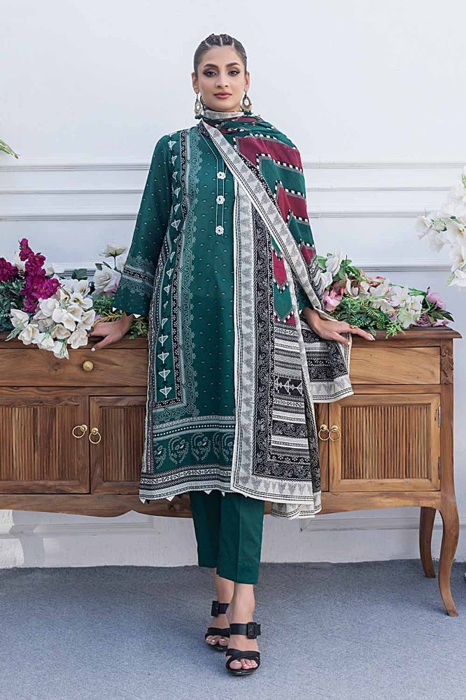 Gul Ahmed Summer Essential 2024 – 3PC Printed Lawn Suit CL-42204 A