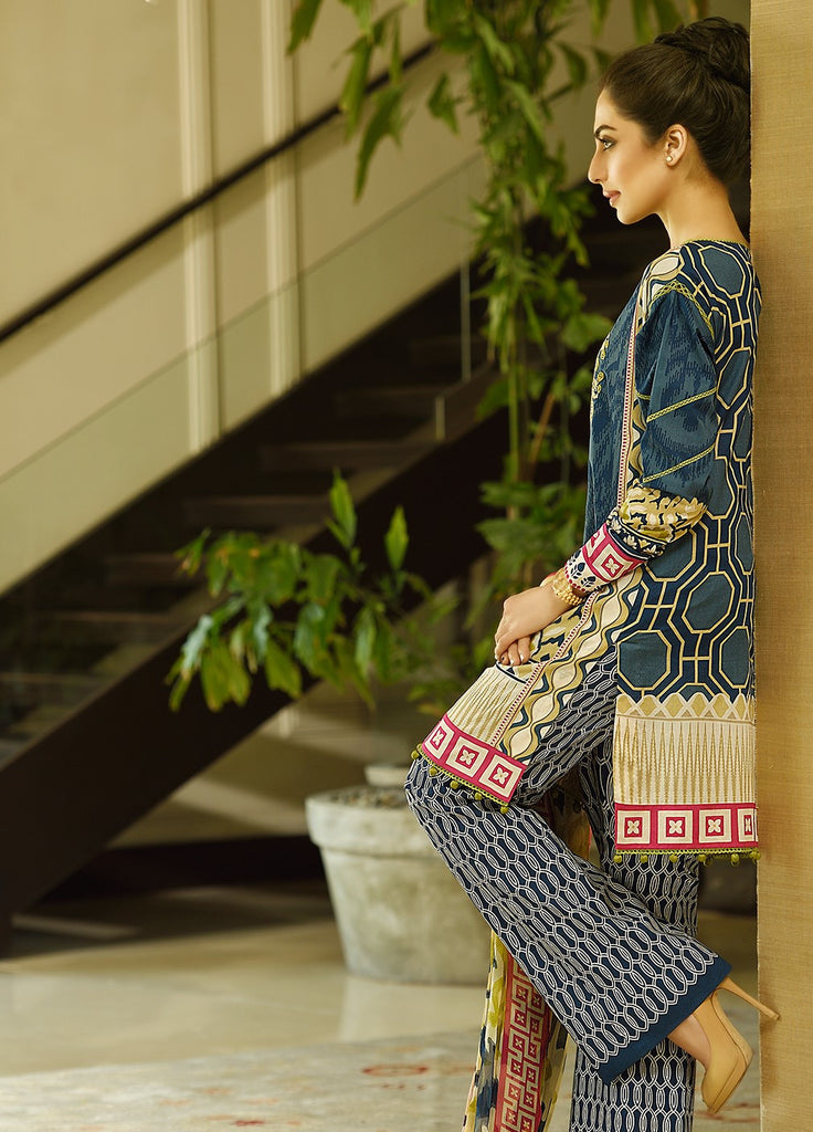 Crescent Lawn Spring/Summer Collection 2016 by Faraz Manan – CL05 - YourLibaas
 - 1