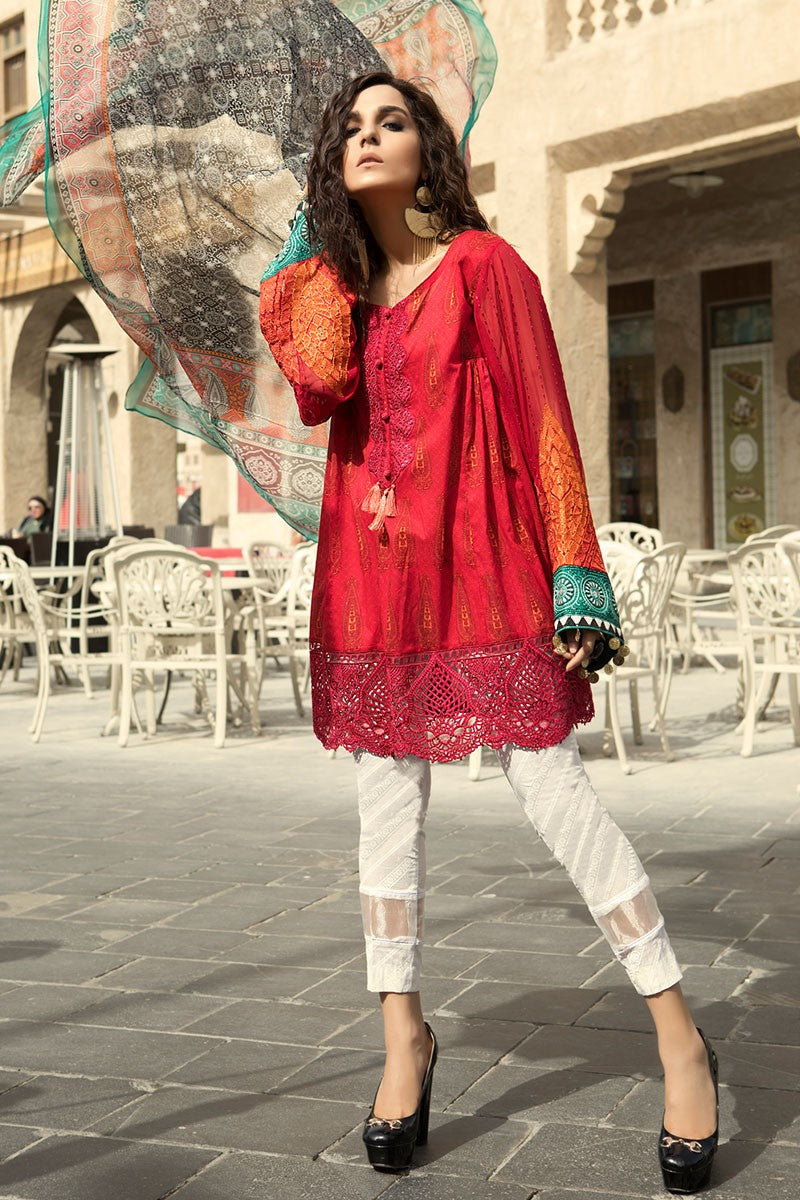 Voyage Á Luxe Spring/Summer Lawn Collection 2018 – 1808-B