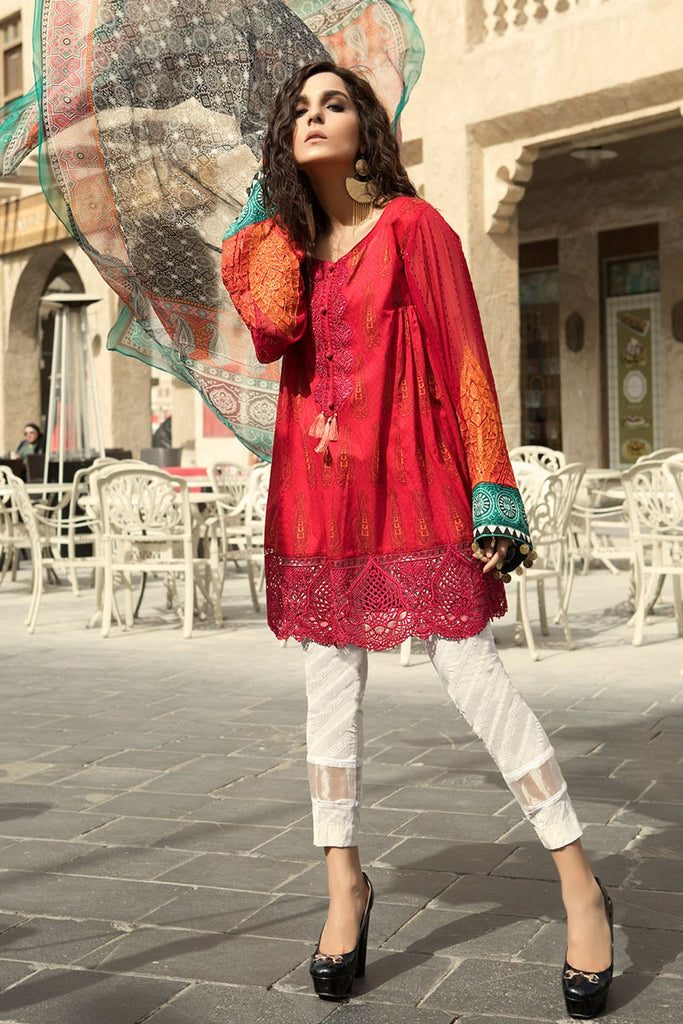 MARIA.B. Voyage Á Luxe Spring/Summer Lawn Collection 2018 – 1808-B