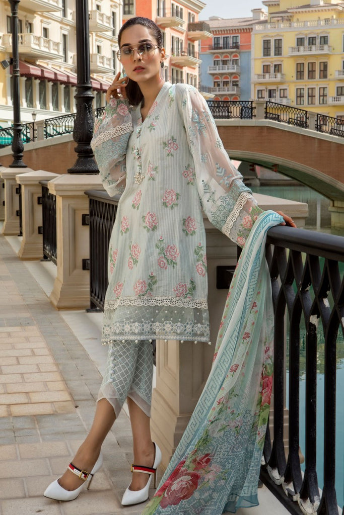 MARIA.B. Voyage Á Luxe Spring/Summer Lawn Collection 2018 – 1813-A