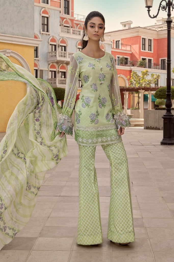 MARIA.B. Voyage Á Luxe Spring/Summer Lawn Collection 2018 – 1813-B