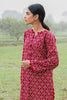 Gul Ahmed Summer Basic Lawn 2021 · 2PC Unstitched Gold & Lacquer Printed Shirt With Gold Printed Trouser TL-298 B