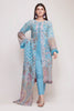 Khaadi Early Spring/Summer Lawn Collection 2019 V2 – DF19104 Blue 3Pc