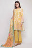 Khaadi Early Spring/Summer Lawn Collection 2019 V2 – DF19104 Yellow 3Pc