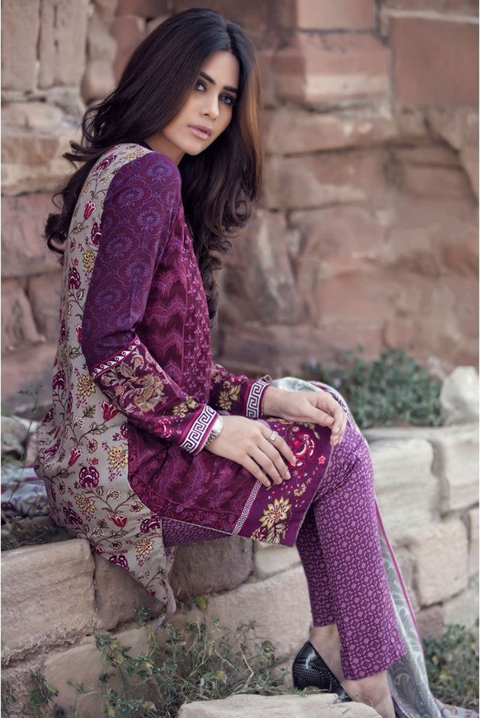 Maria.B Linen Embroidered Collection 2015 - 308 - YourLibaas
 - 1