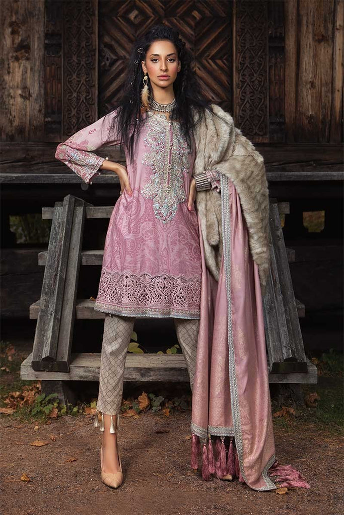 MARIA.B. Linen Winter Collection 2018 – DL-603-Ash Pink