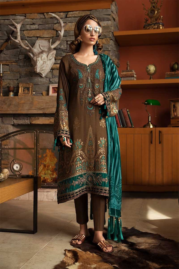 MARIA.B Linen La Vie Luxe Winter Collection 2019 – DL-702 Brown