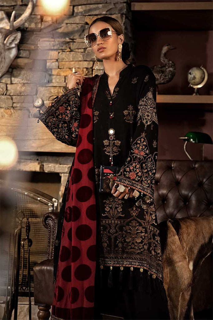 MARIA.B Linen La Vie Luxe Winter Collection 2019 – DL-707 Black