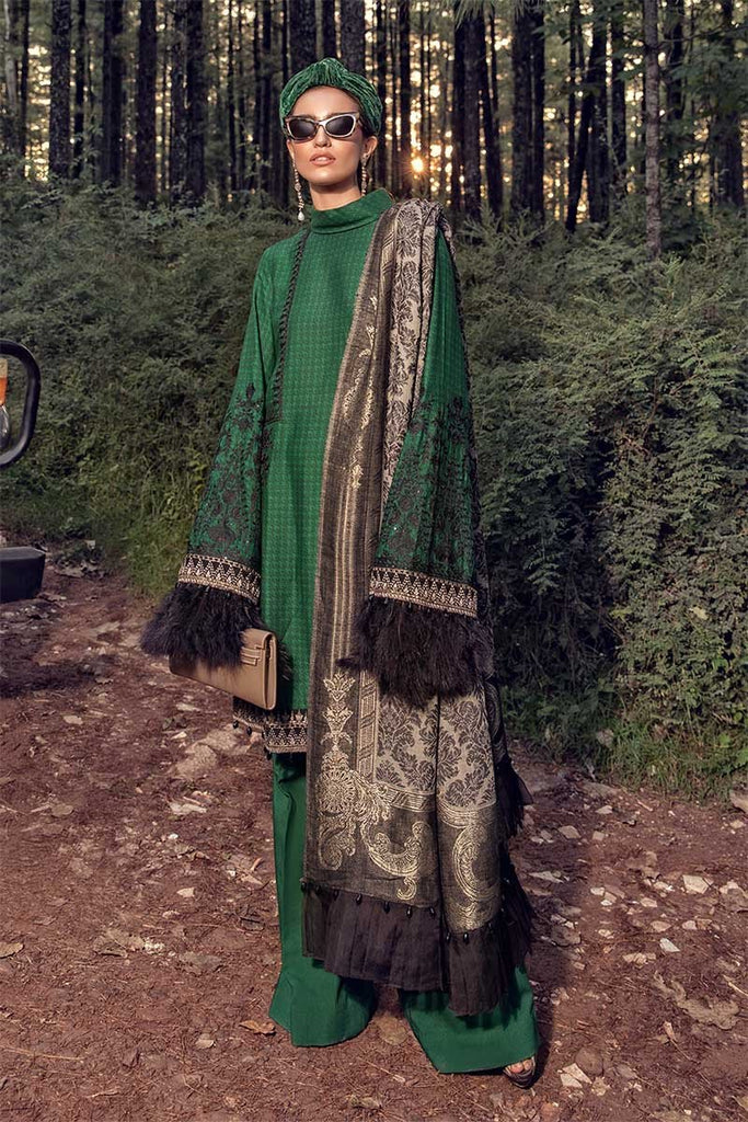 MARIA.B Linen La Vie Luxe Winter Collection 2019 – DL-712 Emerald Green