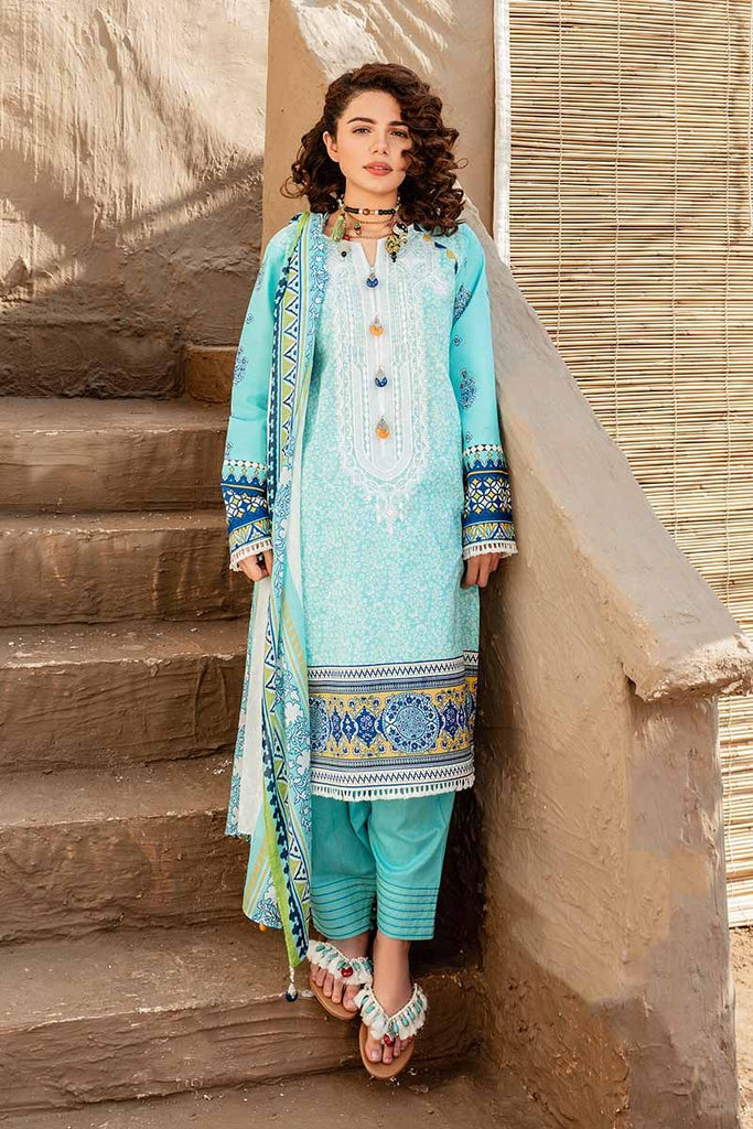 Gul Ahmed Summer 2020 – Halla Pottery – 3PC Printed Lawn Suit CL-929