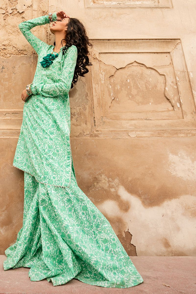 Gul Ahmed Summer 2020 – Basic Collection – 1PC Unstitched Lawn Shirt SL-827