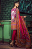 Khaadi Tropical Escape Lawn Collection 2018 – E18101 Red 3Pc